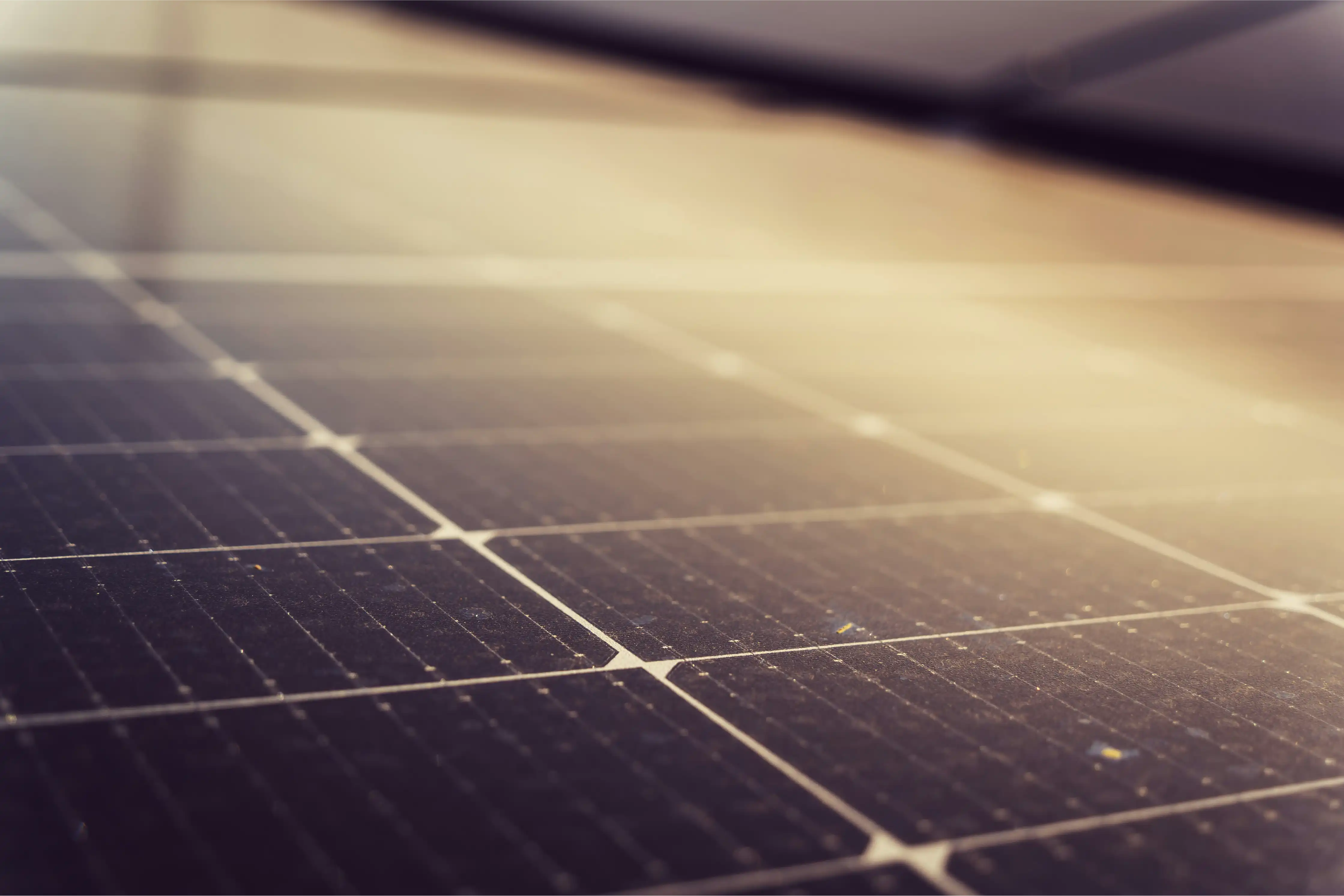 Fondo de paneles solares